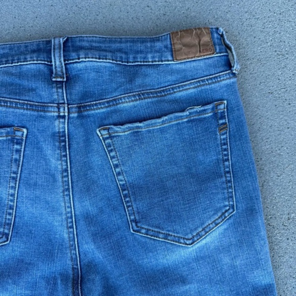 Aeropostale Aero High Rise Distressed‎ Skinny Jeans Blue Women 12R - Picture 4 of 11